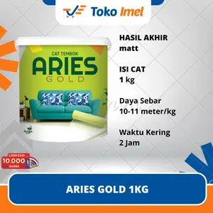 ARIES GOLD 1kg Cat tembok kualitas terbaik premium dengan harga yang murah