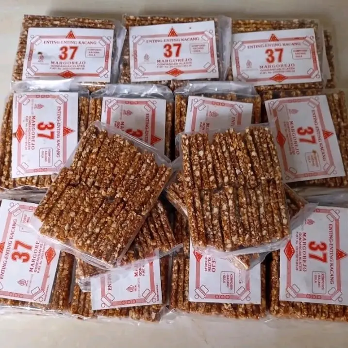 Grosir Enting Kacang 4pcs Murah - Snack Makanan Ringan - Food Camilan 7