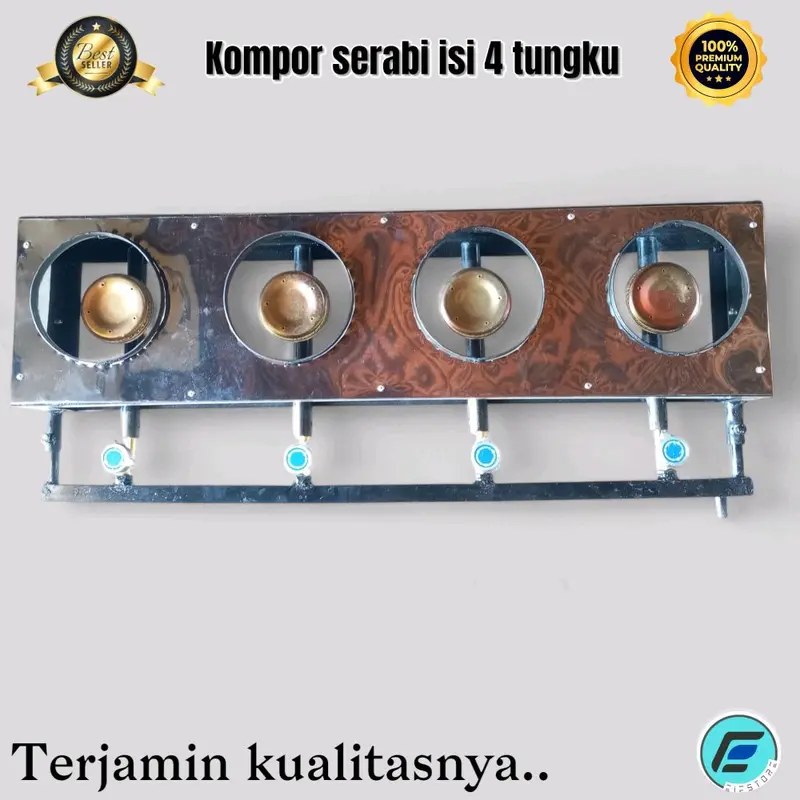 kompor serabi 4 Tungku 4 kran 1