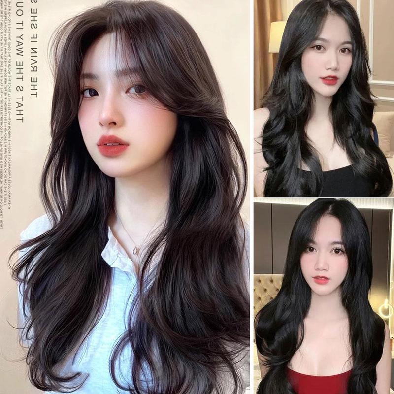Rambut palsu gelombang besar gebu untuk wanita, Fesyen semul - TikTok ...