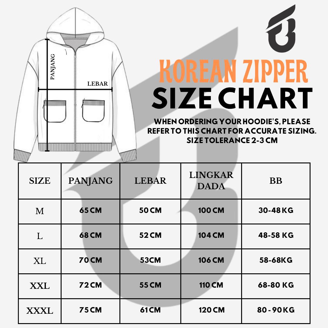 FUB V3 Jaket Zipper Fleece Korean Style Premium High Quality Unisex Bahan Fleece Nyaman Gaya Korea Cocok Untuk Pria Dan Wanita