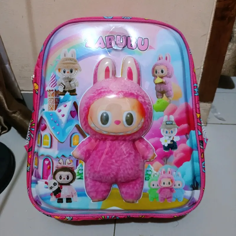 Tas Sekolah TK karakter LED 3D Anak perempuan 7