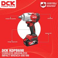 Gambar DCK KDPB698 Cordless Brushless Impact Wrench 698Nm / Mesin Pembuka Baut - UNIT ONLY dari Drill&Co Kota Administrasi Jakarta Barat 3 Tokopedia