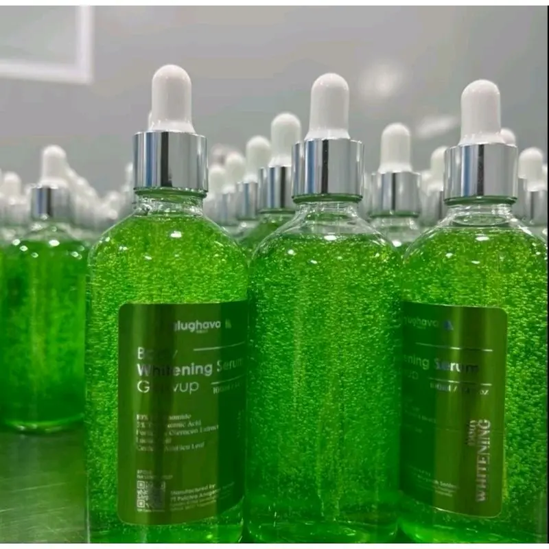 GLUGHAVA WHITENING BODY SERUM GLOW UP 100ML | MENCERAHKAN BADAN | PERAWATAN TUBUH 1