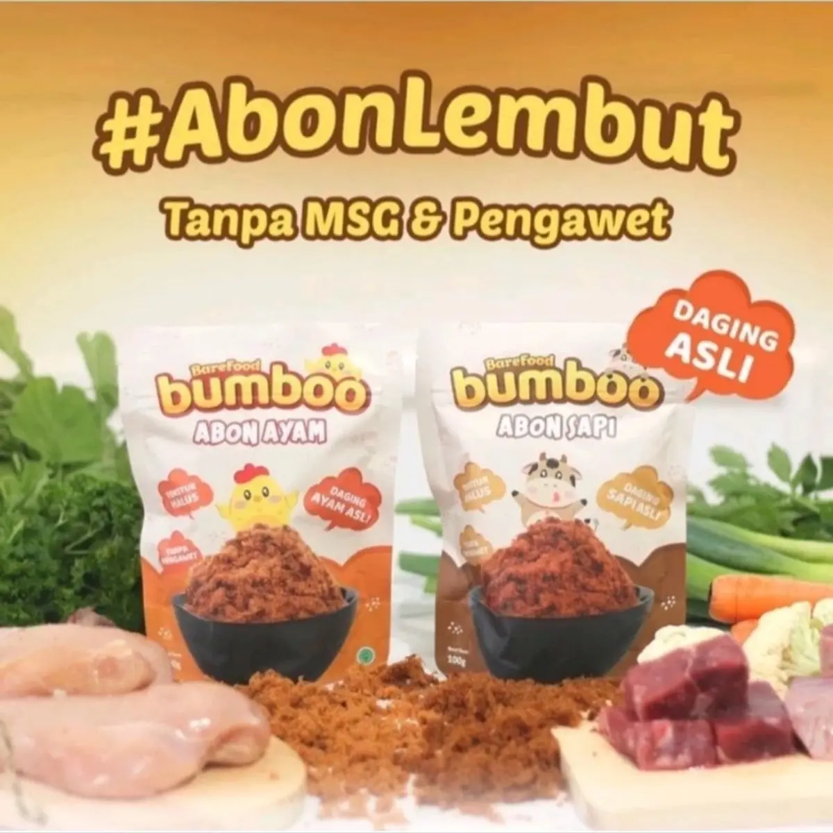 Barefood Bumboo Abon Lembut