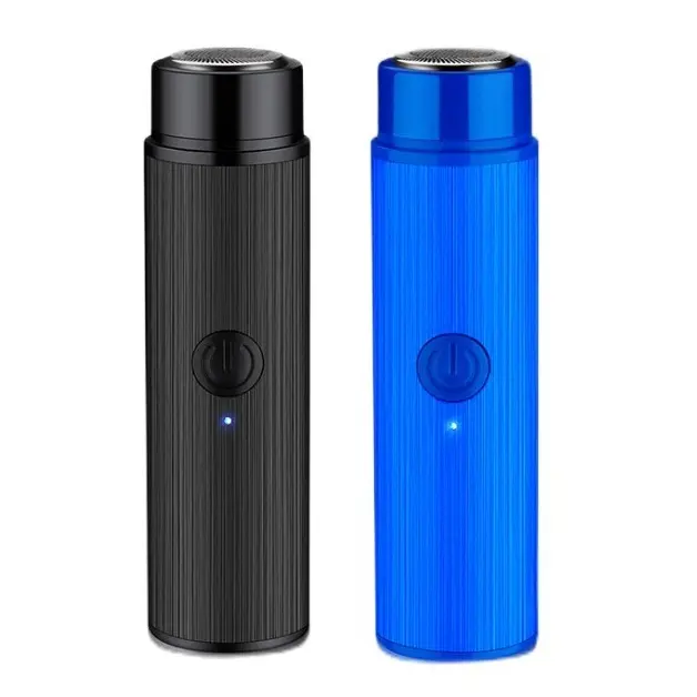 Alat Cukur Kumis Portable Cukuran Jenggot Bulu Ketiak Elektrik Shaver Mini Rechargeable Alat Penghilang Rambut Halus Wajah