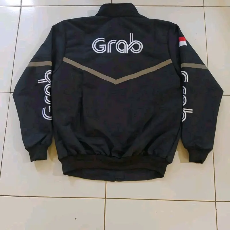 Jaket Bomber Terbaru untuk Pengemudi Motor dan Ojek Online - Kantong trucker jacket 3
