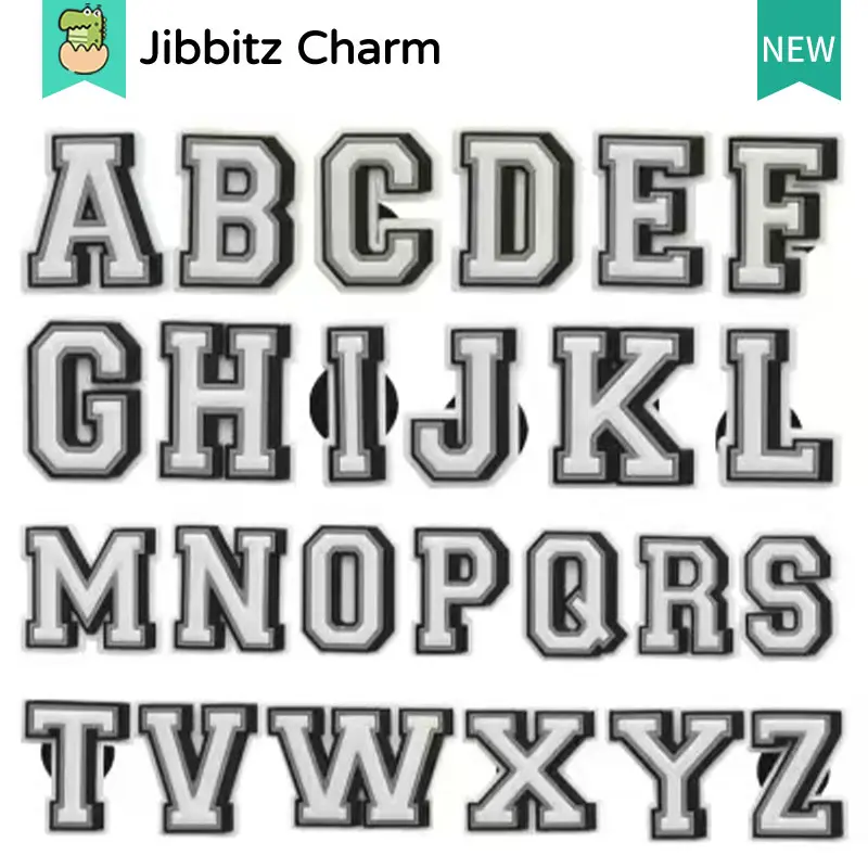 Jibbits Fashion Clog Jibbitx charm Creative Cute Cartoon Colorful Pattern DIY Shoes Buckle/ Shoes Charm/Clog Button