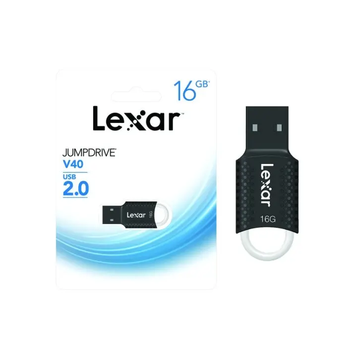 Lexar Flashdisk Jumpdrive V40 USB 2.0 8GB 16GB 32GB