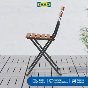 IKEA TARNO Kursi Lipat Outdoor 39 x 40 cm Kayu Plastik