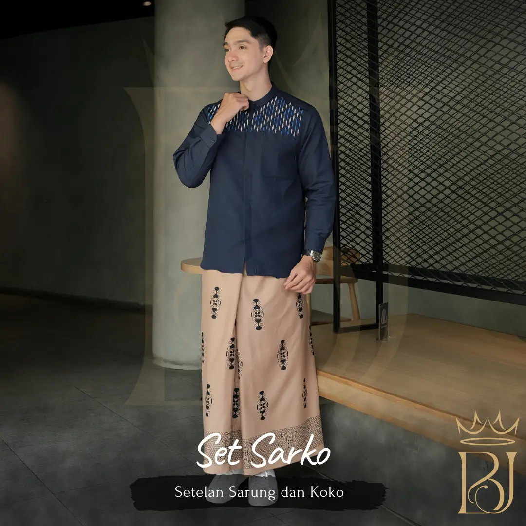 KOKO NAVY SARUNG COKSU