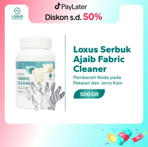 Loxus Serbuk Ajaib Fabric Cleaner | Pembersih Noda pada Pakaian dan Jenis Kain Putih Jamur