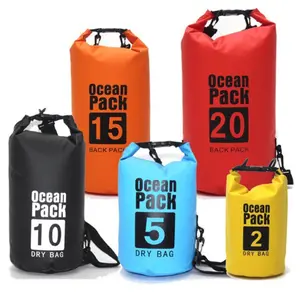 DRY BAG OCEAN PACK / WATERPROOF BAG2L 10L 15L dry bag water proof bag anti air dry bag ocean pack dry bag water proof bag anti air outdoor waterproof bag tas anti air