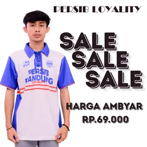 GR JERSEY PERSIB BANDUNG LOYALTY VINTAGE KERAH TALI / JERSEY RETRO / JERSEY FUTSAL / JERSEY SEPAKBOLA Sport Volly jersey vintage jersey