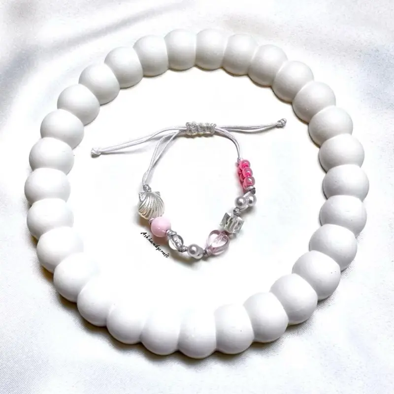 ￼[TG064] 1Pcs - Gelang Mote Tali giok 1mm Premium
