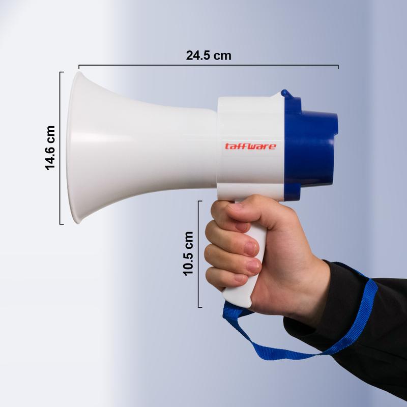 Megaphone Pengeras Suara Megafon Speaker Sirine Masjid Promosi Jualan Keliling Demo Gathering Outbond Portable Travel Bisa Rekam Musola Mesjid 6