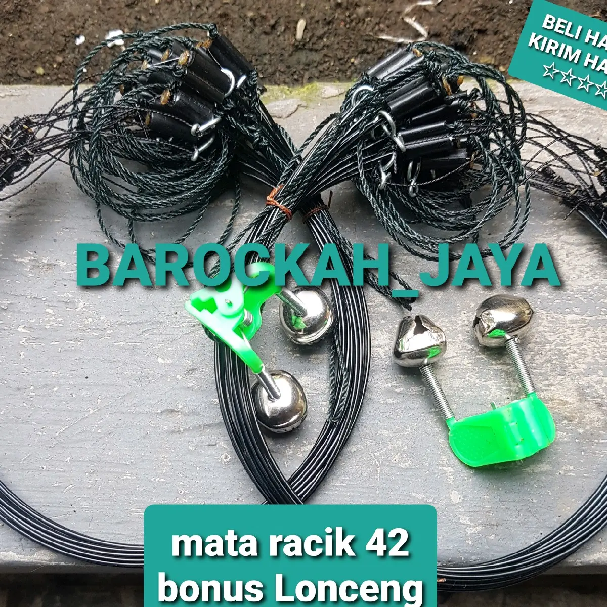 5 METER JERAT RUAK RUAK 42 MATA RACIK
