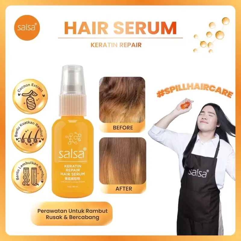 YUNA COSMETICS|| Salsa Hair Serum 1