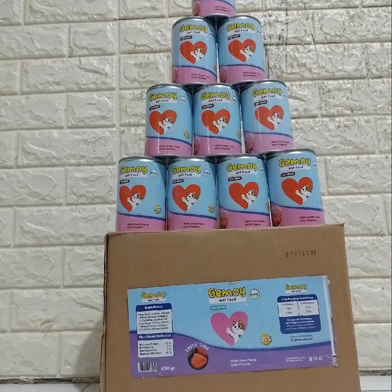 Makanan basah cat wet food kucing makann kaleng tuna 2