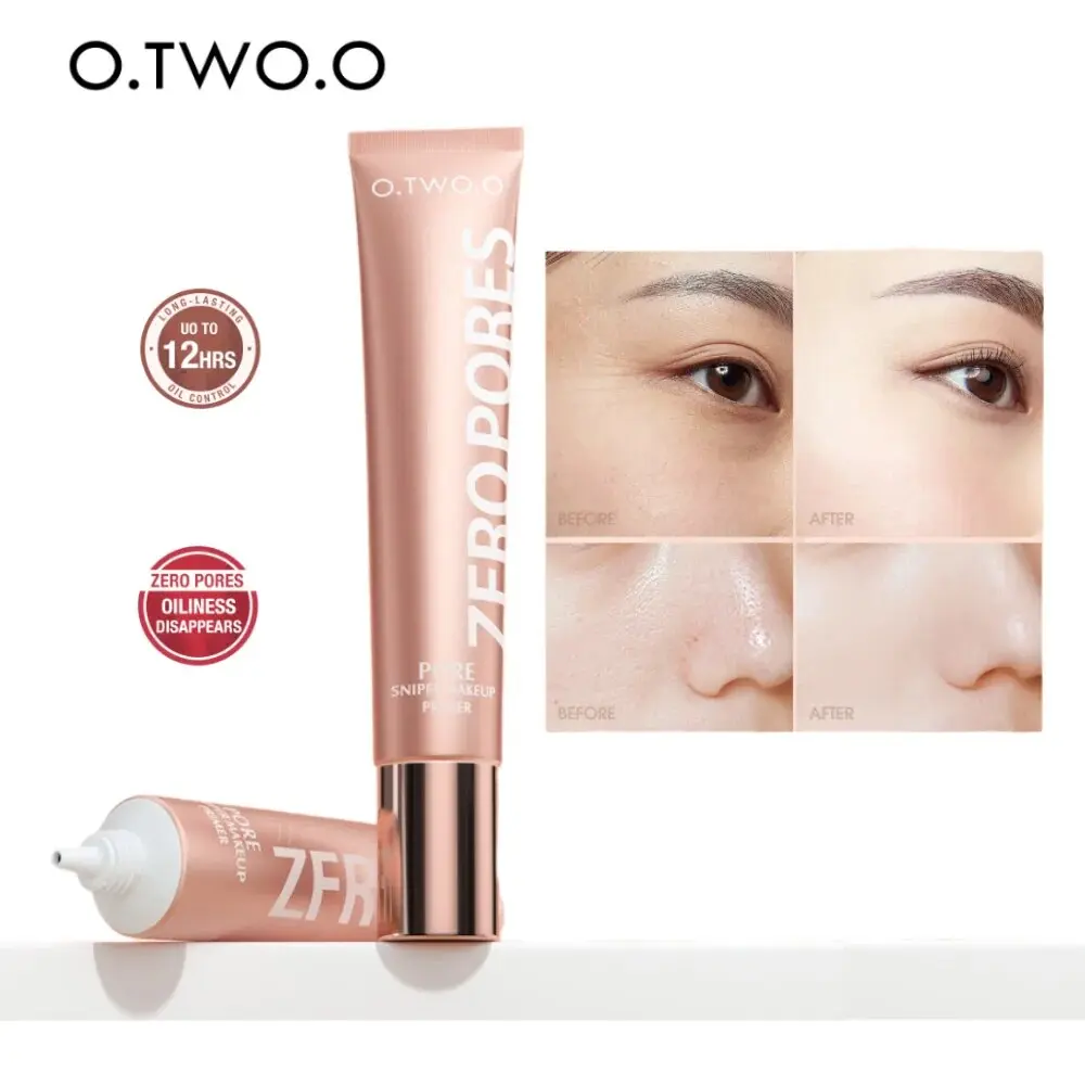 Face Primer Makeup Base 20ml Invisible Pore Smooths Fine Lines Oil-Control Brighten Moisture Primer for Face Cosmetics