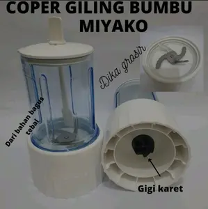 Chopper Bumbu Blender Fullset Miyako - Pisau Stainless Anti Karat