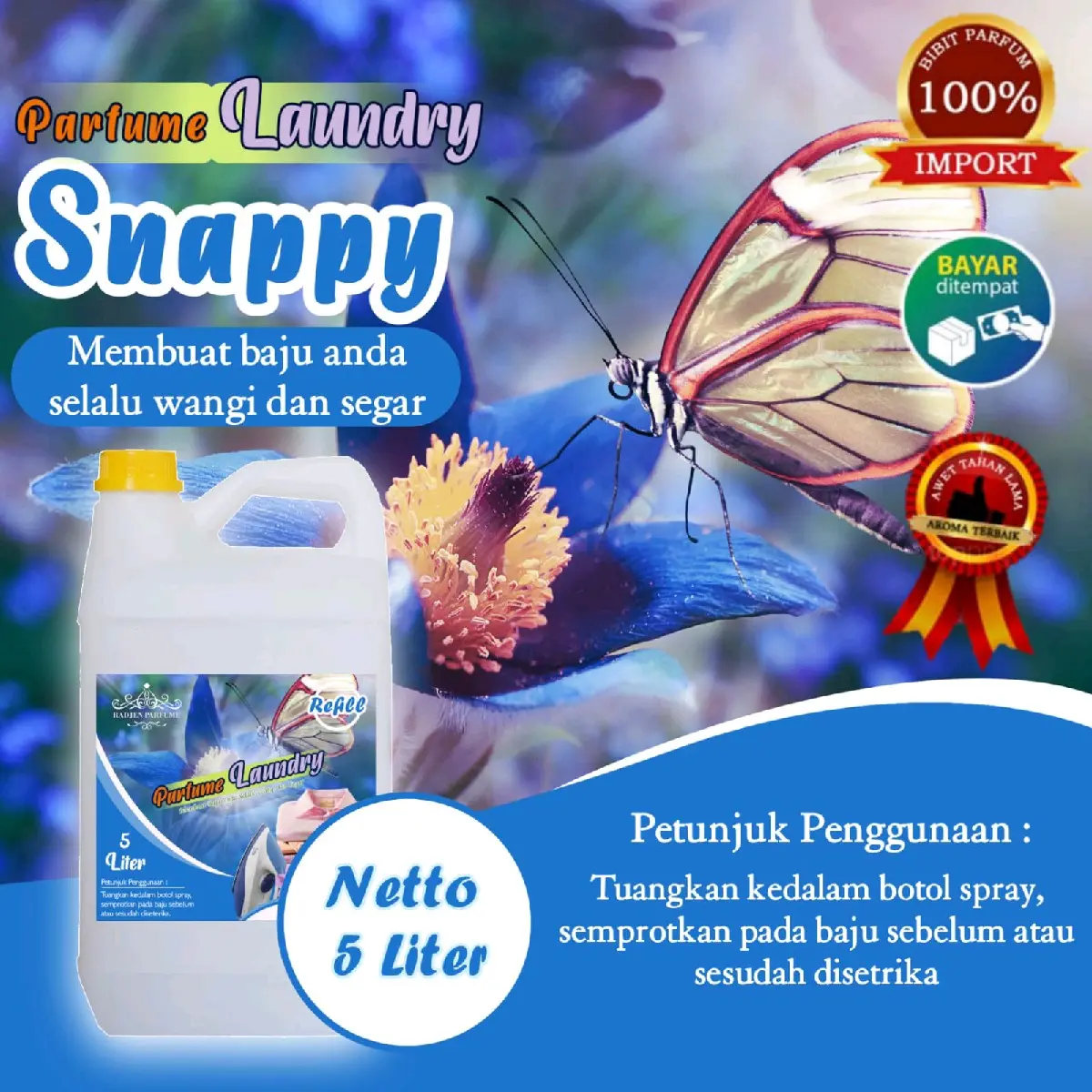 PARFUM LAUNDRY SNAPPY (5 liter)