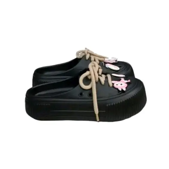 Sandal Sepatu Wanita Jelly Model Terbaru  Motip Labubu Nyaman Dan Ringan. . Karet 2