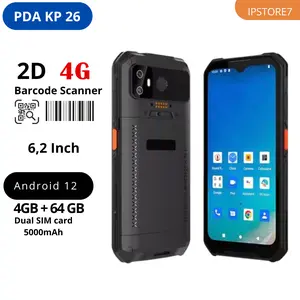 PDA PDT Rugged Handle Barcode Scanner 2D KP 26 DH IP67 Android 12 4G RAM 4/64 6,2" Inch