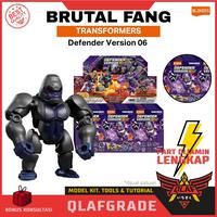 Gambar Blokees Brutal Fang TRANSFORMERS Defender Version 06 - Blind Box model kit action figure mainan robot - 1 Pcs dari Wahkhilaf Kota Surabaya 3 Tokopedia