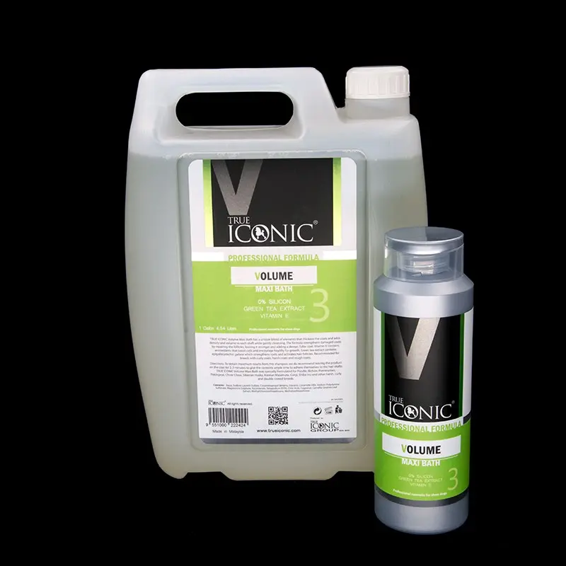 True Iconic Volume Maxi Bath Shampoo 400ml - Shampoo Untuk Hewan Peliharaan