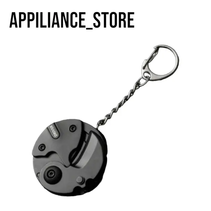 GANTUNGAN KUNCI PISAU OBENG MULTIFUNGSI COIN KNIFE OUTDOOR - A_S SPESIAL