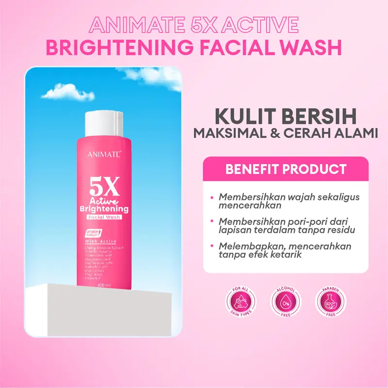 Animate 5x Active Whitening Series 5in1 1