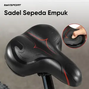 TaffSPORT Sadel Sepeda Empuk Soft Seat Comfortable Bike Spring Shock - SX-2020