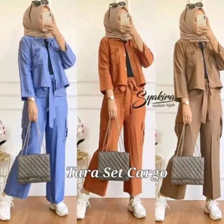 BEST seller 100 RIBU DAPAT 3 PCS SETELAN CARGO TERLARIS 2024