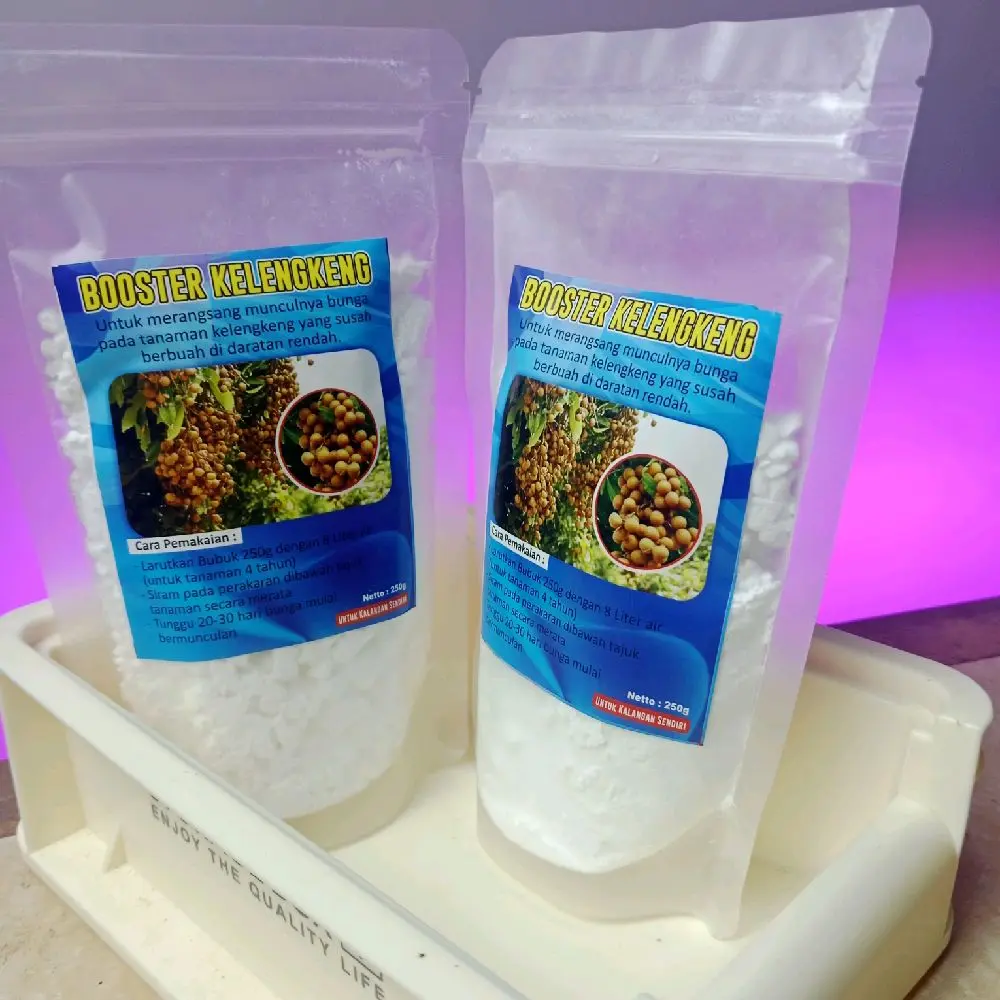 NON COD Booster Kelengkeng 250GR  Pohon Serbuk - Potensi Pohon Berbuah Lebat