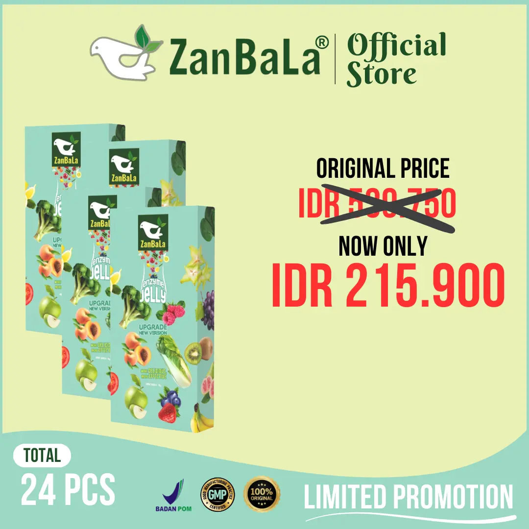 【PROMO 4 PACK JELLY NEW VERSION】