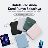 Gambar Tas Sleeve Tablet PU Waterproof Anti Slip 10.9/12.9 Inch Sarung iPad Laptop Sleeve Case Portable - Biru, 10.9inch dari Travelmore toko Kab. Tangerang 3 Tokopedia