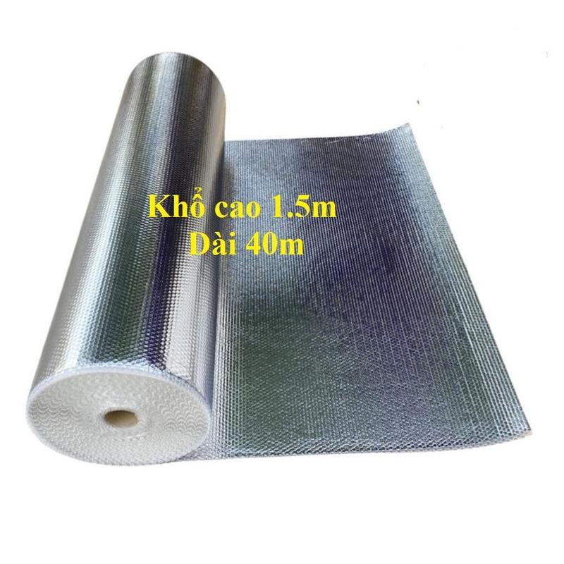  Khổ cao 1.5m x Dài 40m  Cuộn cách nhiệt túi khí cách âm chống nóng mái nhà mái tôn 