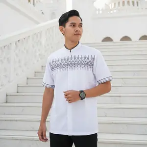 BAJU KOKO MUSLIM BORDIR KOMPUTER BAHAN KATUN TOYOBO PREMIUM