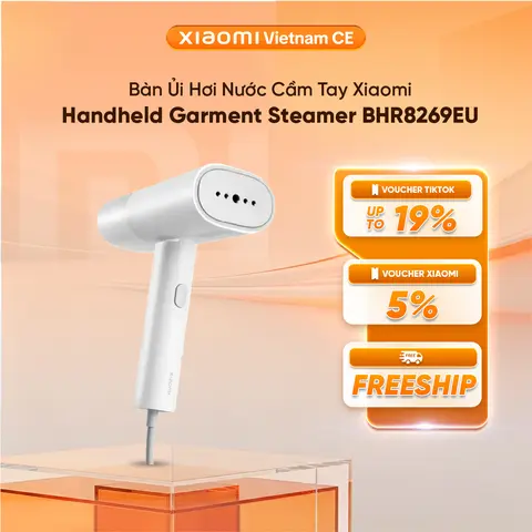 Bàn ủi hơi nước cầm tay Xiaomi Handheld Garment Steamer BHR8269EU - Làm nóng nhanh - Dễ sử dụng - Tiện mang theo