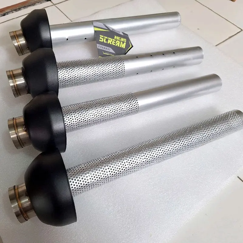 Saringan knalpot+moncong shijiro 4,5inc/10,8cm out 50 45 38 0