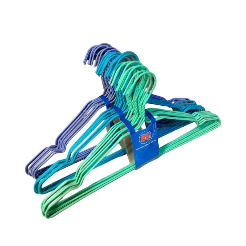 HANGER KAWAT STAINLESS GANTUNGAN BAJU ISI 3 IKAT 30 PCS HANGER KAWAT WARNA 0