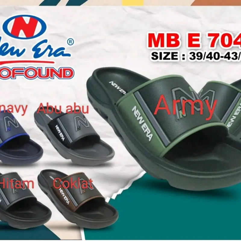 Sandal selop New era MB 7043 1