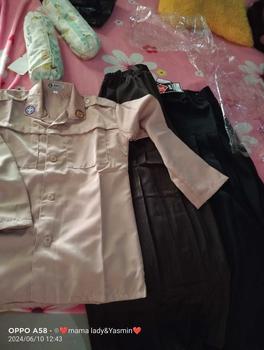 Product Review of Maxi SD MI rempel pinggang bawah / rok SD MI / seragam sekolah from 🫶**y G**l 🌛** 2