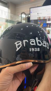 Product Review of Nón bảo hiểm BRABAS, phong cách trẻ trung, hợp cả nam, vòng đầu 52-57, món quà ý nghĩa - 1402 - Valentine - Lễ tình nhân -  Helmet Chạy Xe Đạp Phụ Kiện mũ  bảo  hiểm  brabus cho nữ nón  baohiem Cao Su from F**1 0