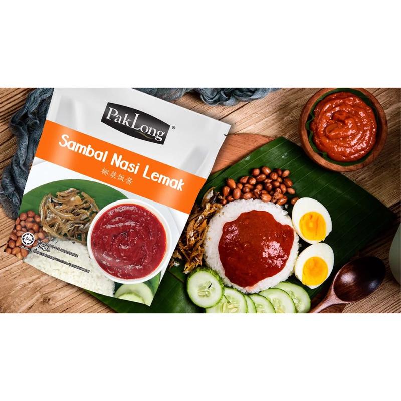 Product Introduction of Pak Long Sambal Nasi Lemak Sauce 500gSG READY STOCK 1