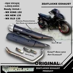 TERMURAH!!! Knalpot MX King standar Racing Jupiter MX New Mx Old Vixion New Vixion Old Knalpot Standar Racing Mx King Tameng untuk Jupiter MX King MX Old Vixion New Old