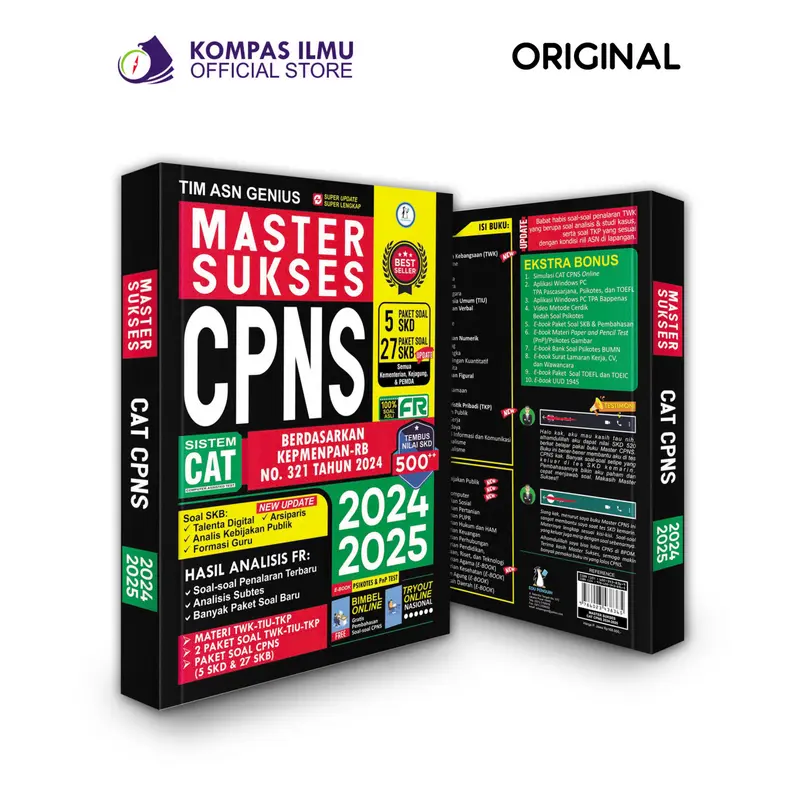 SOAL ASLI Master Sukses CPNS 2024 - 2025 (buku cpns 2024-2025 TERBARU) 2