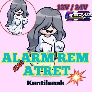 Modul alarm rem/atret nada kuntilanak 12v/24V