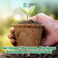 Gambar INFARM - Pot sabut kelapa Pot Tanaman Ramah lingkungan - KOTAK dari Infarm Kota Surabaya 3 Tokopedia